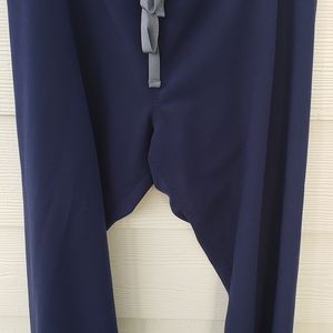 Blue figs pants